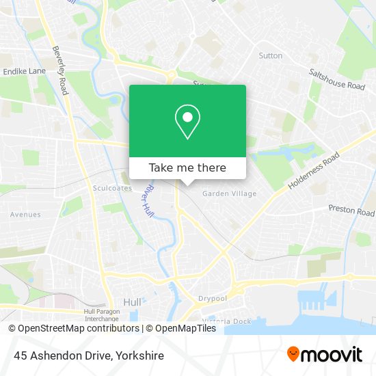 45 Ashendon Drive map