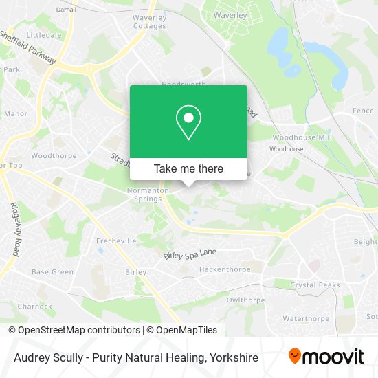 Audrey Scully - Purity Natural Healing map