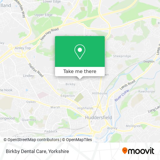 Birkby Dental Care map