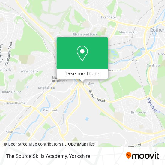 The Source Skills Academy map