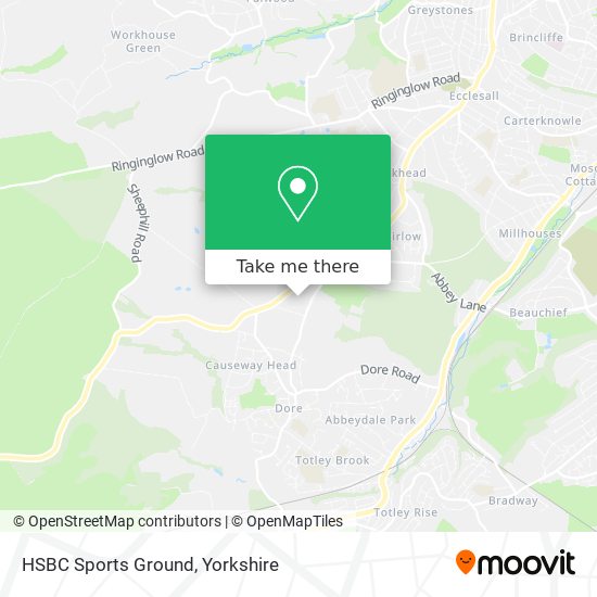 HSBC Sports Ground map