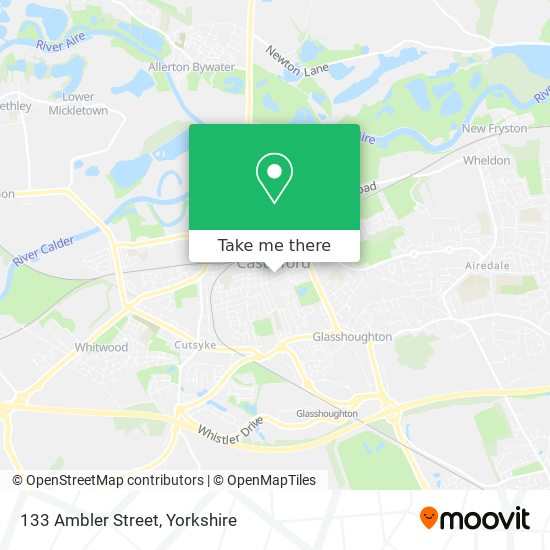 133 Ambler Street map