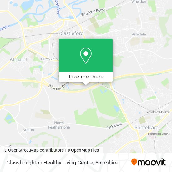 Glasshoughton Healthy Living Centre map