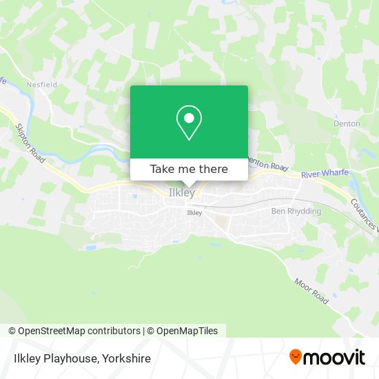Ilkley Playhouse map