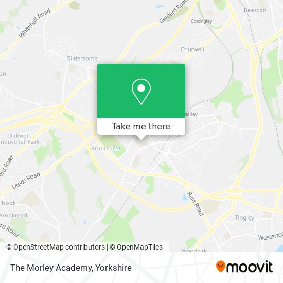 The Morley Academy map