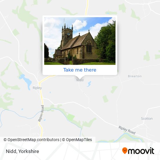 Nidd map