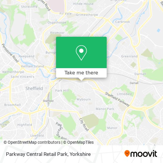 Parkway Central Retail Park map