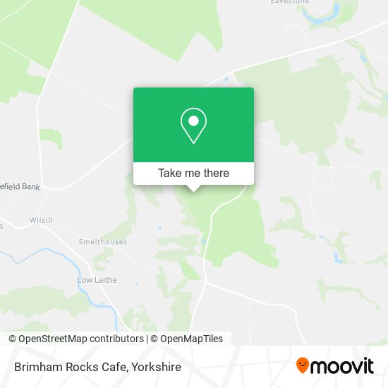 Brimham Rocks Cafe map