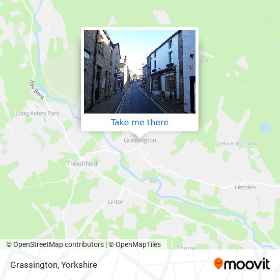 Grassington map