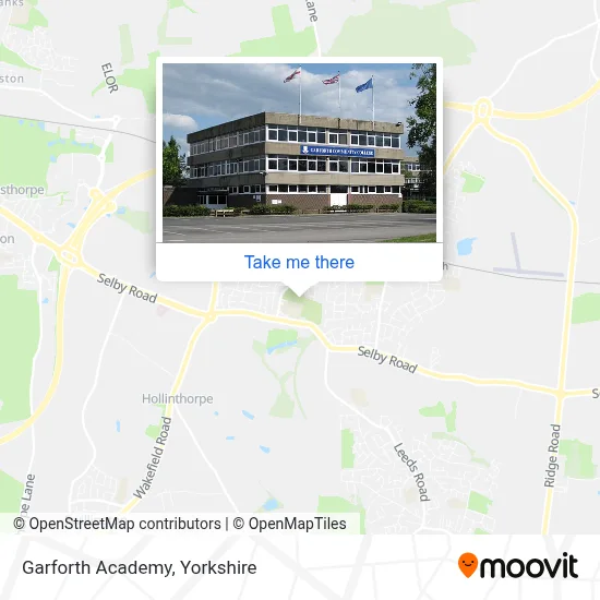 Garforth Academy map