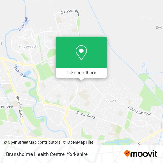 Bransholme Health Centre map