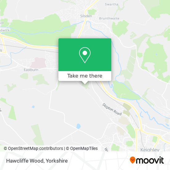 Hawcliffe Wood map