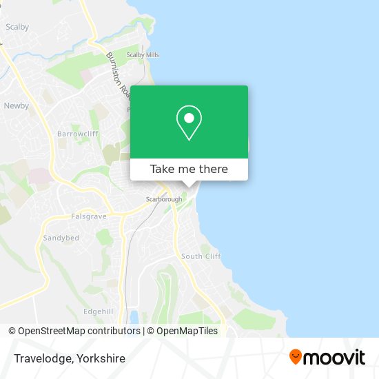 Travelodge map