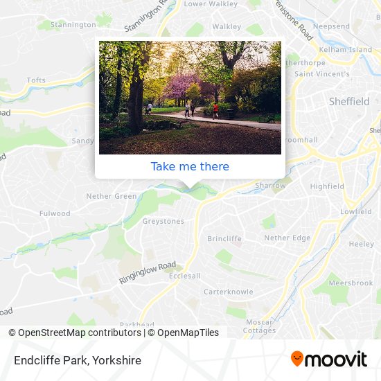 Endcliffe Park map