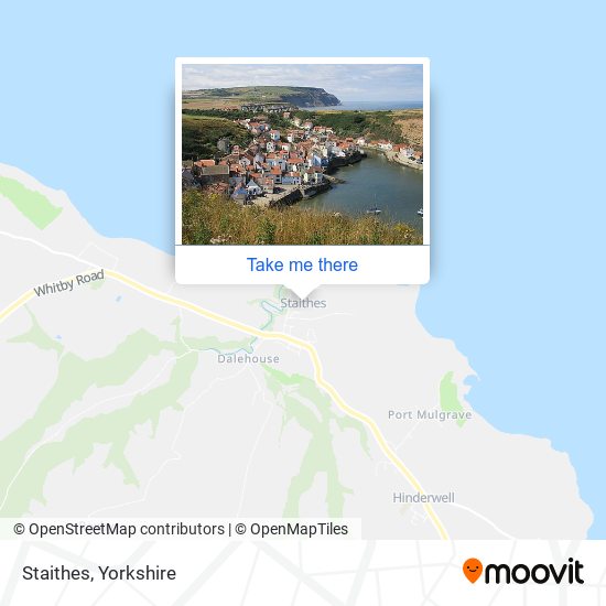 Staithes map