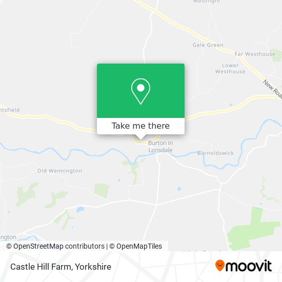 Castle Hill Farm map