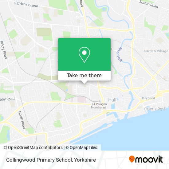 Collingwood Primary School map