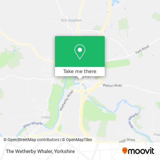 The Wetherby Whaler map