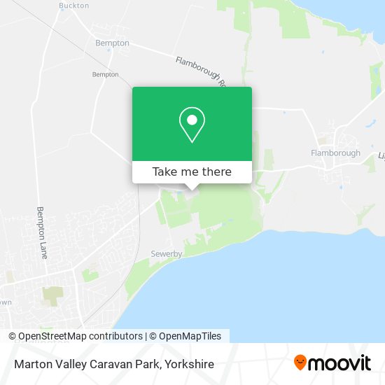 Marton Valley Caravan Park map
