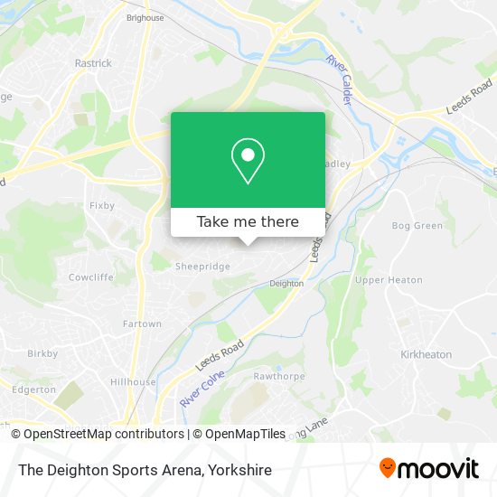 The Deighton Sports Arena map