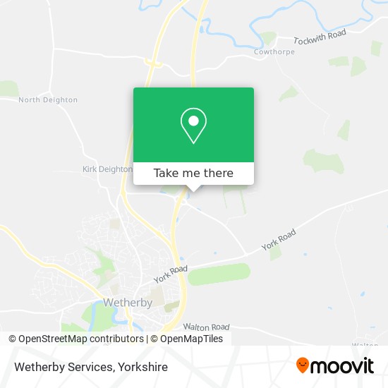 Wetherby Services map