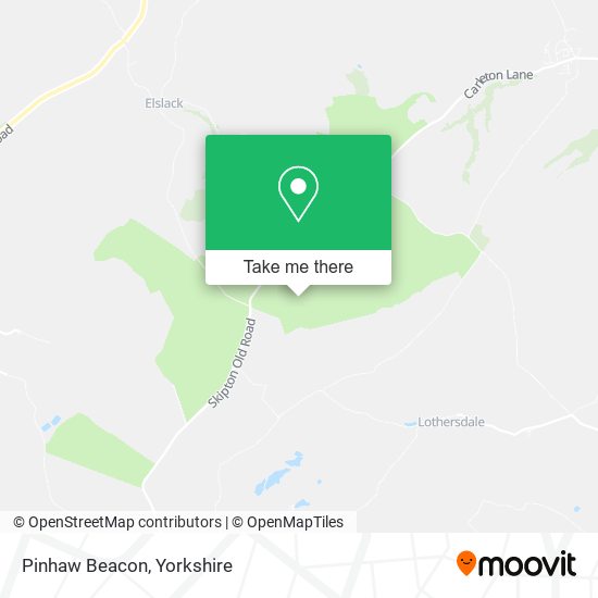 Pinhaw Beacon map