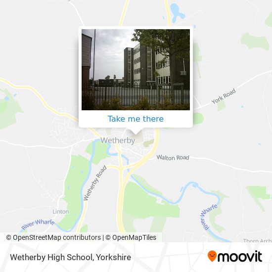 Wetherby High School map