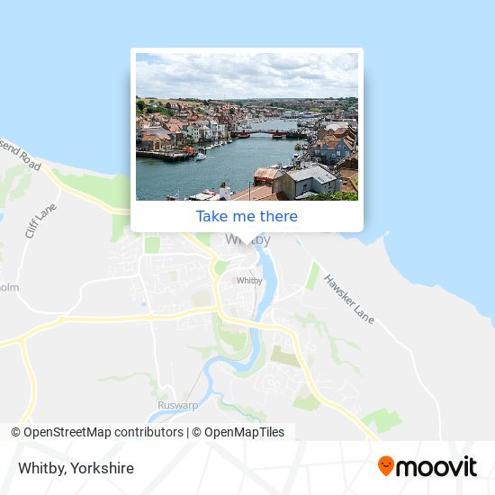 Whitby map