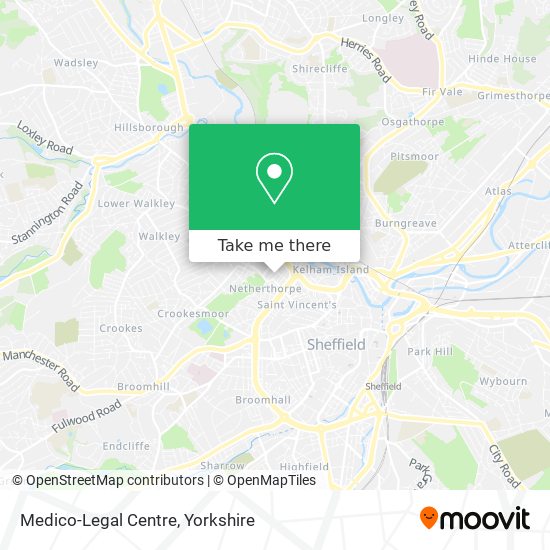 Medico-Legal Centre map