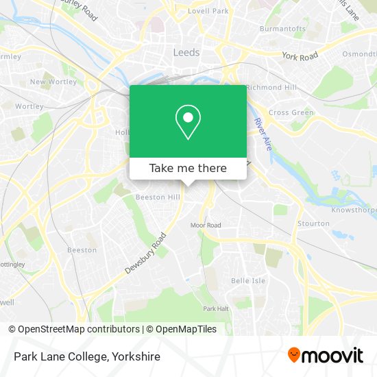 Park Lane College map