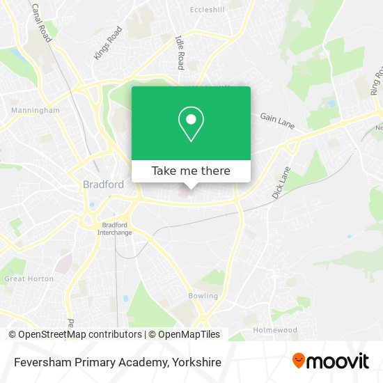 Feversham Primary Academy map