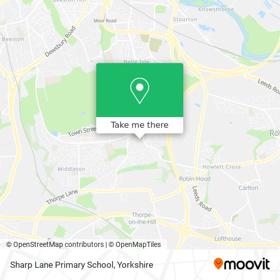 Sharp Lane Primary School map