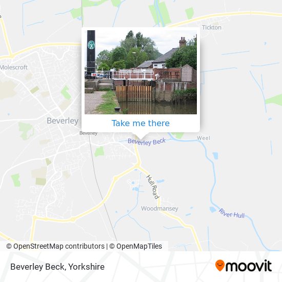 Beverley Beck map