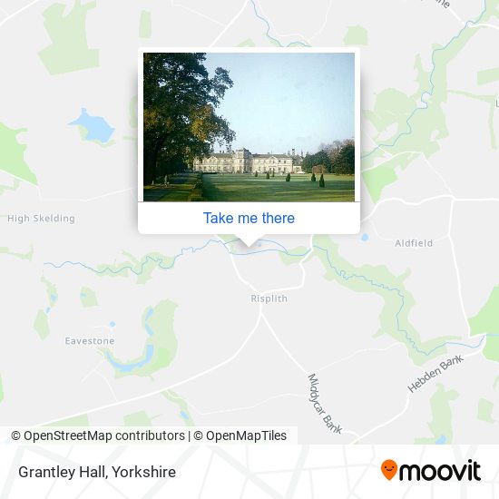 Grantley Hall map