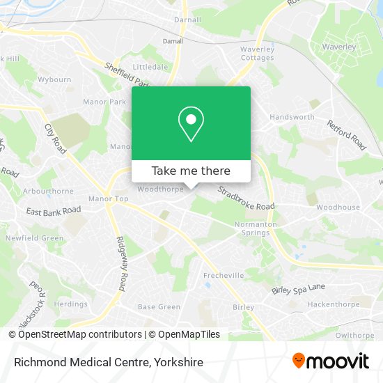 Richmond Medical Centre map