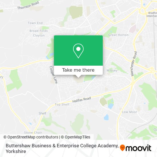 Buttershaw Business & Enterprise College Academy map