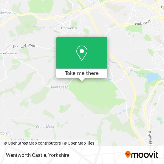 Wentworth Castle map