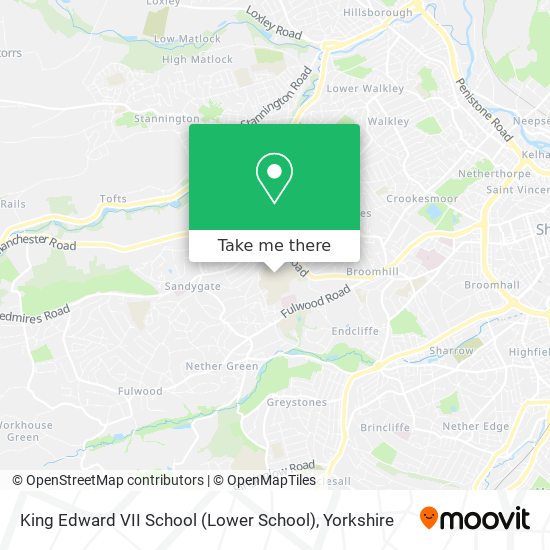 King Edward VII School (Lower School) map