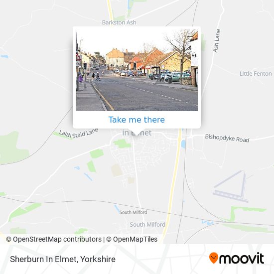 Sherburn In Elmet map