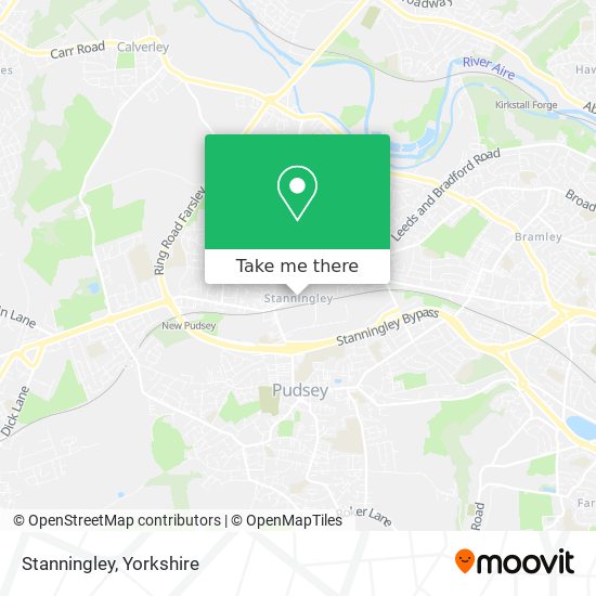 Stanningley map