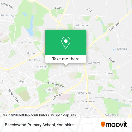 Beechwood Primary School map