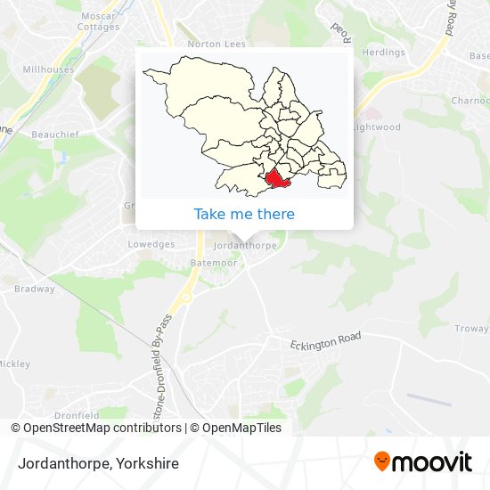 Jordanthorpe map