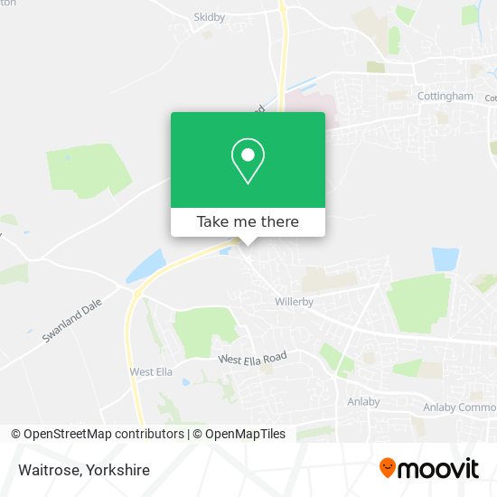 Waitrose map