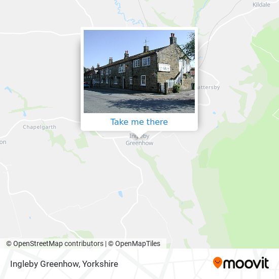 Ingleby Greenhow map