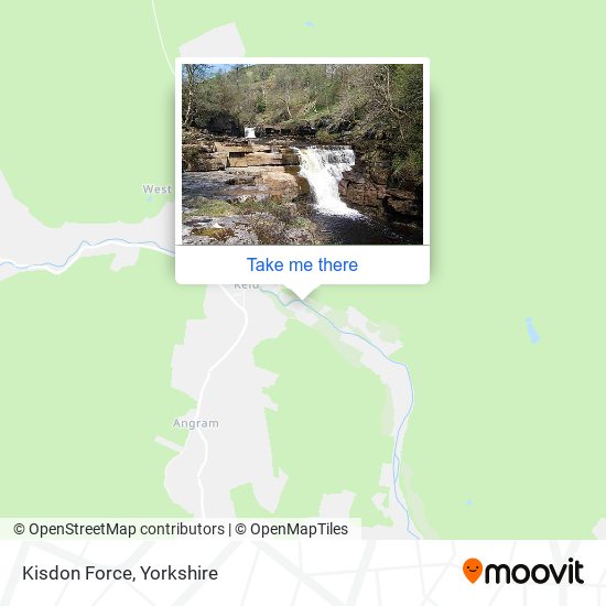 Kisdon Force map