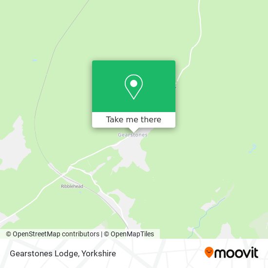 Gearstones Lodge map