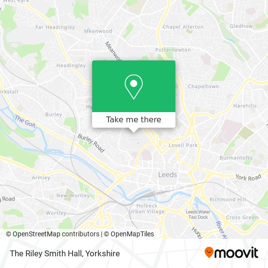 The Riley Smith Hall map