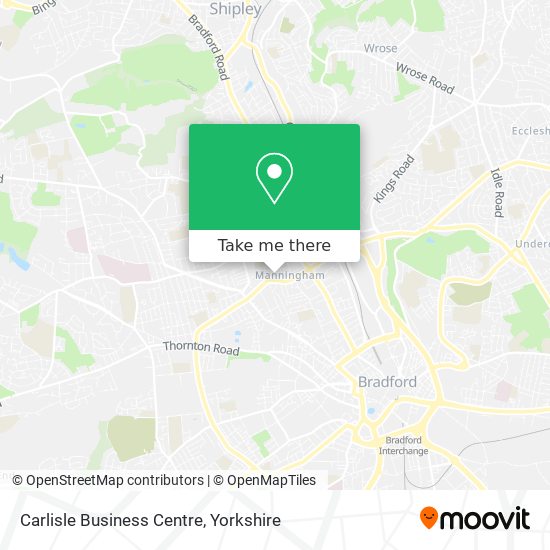 Carlisle Business Centre map