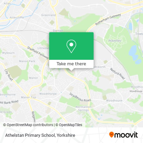 Athelstan Primary School map