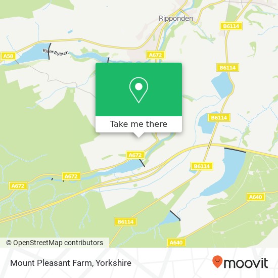 Mount Pleasant Farm map